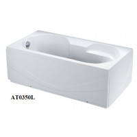 Bồn Tắm Chân Yếm 1.5M CAESAR AT0350L/R