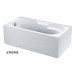 Bồn Tắm Chân Yếm 1.5M CAESAR AT0350L/R Bồn Tắm