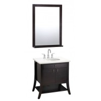 Bộ Tủ Lavabo Moen BC0205-803 + BC0206-002 Đặt Sàn Kèm Gương