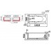 Bồn Tắm Chân Yếm 1.4M CAESAR AT0640L/R Bồn Tắm