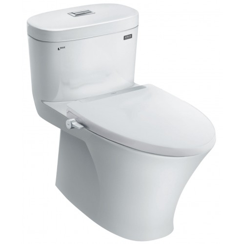 Bồn cầu Inax AC-959A CW-S32VN - Xí bệt bàn cầu 1 khối nắp rửa cơ - Tuấn Đức