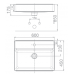 Chậu rửa mặt lavabo American Standard  WP-F420 Acacia E Supasleek đặt bàn đá