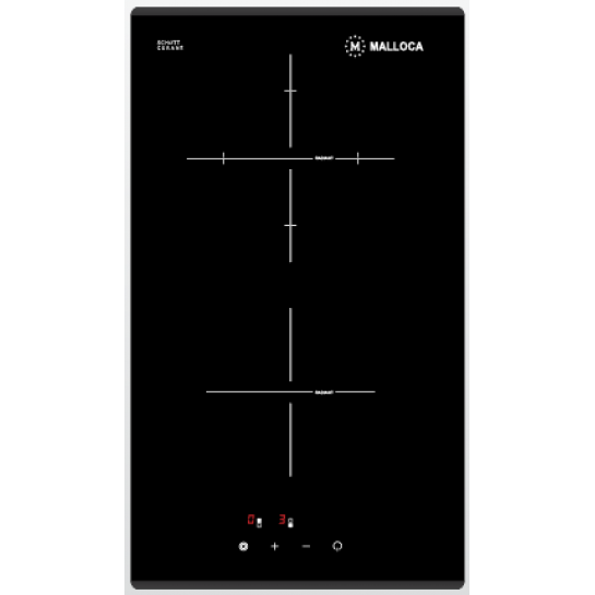 Bếp Điện Malloca MDR 302 2 Bếp Hồng Ngoại Domino