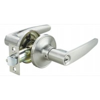 (HBH) Khóa Tròn Gạt Yale VL5342 US15 Bạc Cửa Phòng Vệ Sinh