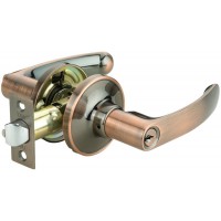 Khóa Tròn Gạt Yale VL5367 US11 Đồng Đỏ Cửa Chính