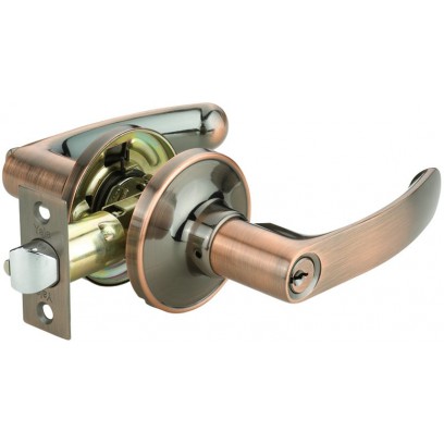 Khóa Tròn Gạt Yale VL5367 US11 Đồng Đỏ Cửa Chính