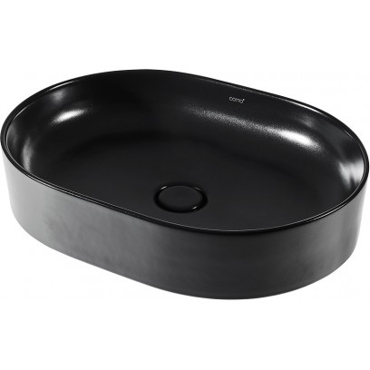 Chậu Lavabo COTTO C00343 MBK Đặt Bàn Sensation Capsule Đen Mờ