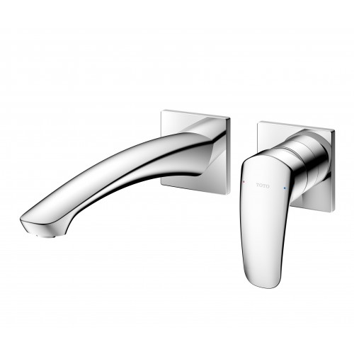 Vòi chậu rửa mặt lavabo TOTO TLG09308BB nóng lạnh gắn tường - Tuấn Đức