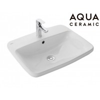 Chậu Rửa Lavabo Inax AL-2398V (AL2398V) Dương Vành AquaCeramic