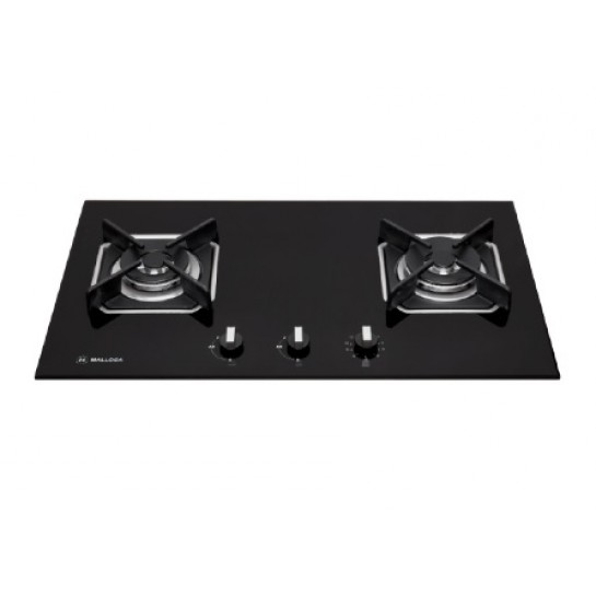 Bếp Ga Malloca AS 9602B Mặt Kính 2 Bếp