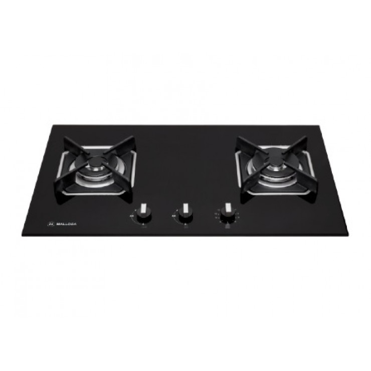 Bếp Ga Malloca AS 9602B Mặt Kính 2 Bếp
