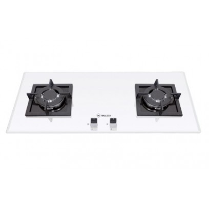 Bếp Gas Malloca AS 9502W Mặt Kính 2 Bếp
