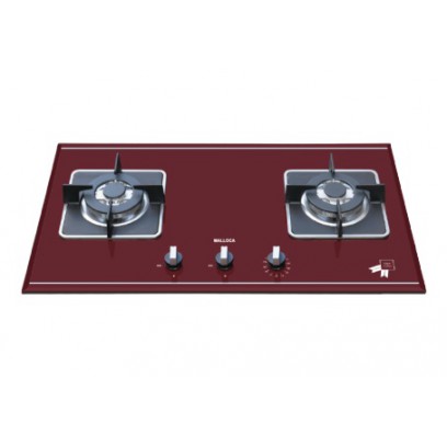 Bếp Gas Malloca AS 9402R Mặt Kính 2 Bếp