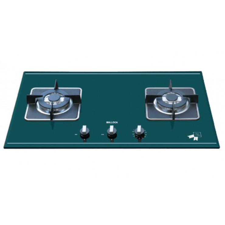 Bếp Gas Malloca AS 9402G Mặt Kính 2 Bếp