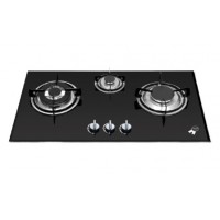 Bếp Gas Malloca GHG 733B NEW Mặt Kính 3 Bếp