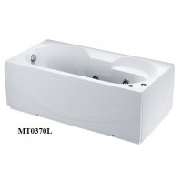Bồn Tắm Massage 1.7M Chân Yếm CAESAR MT0370L/R