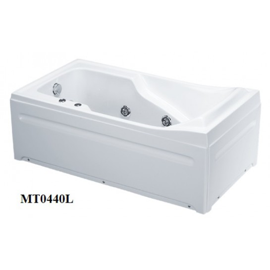 Bồn Tắm Massage CAESAR MT0440L/R 1.4M Chân Yếm  Bồn Tắm