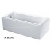 Bồn Tắm Massage 1.5M Chân Yếm CAESAR MT0550L/R Bồn Tắm