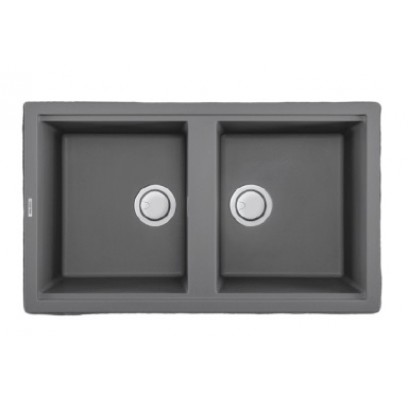 Chậu Đá Rửa Chén Malloca TITANIUM K-45073 Xám Đen