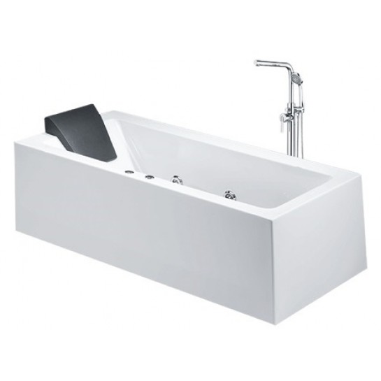 Bồn Tắm Massage Đèn 1.6M Đặt Sàn CAESAR MT0660C Bồn Tắm