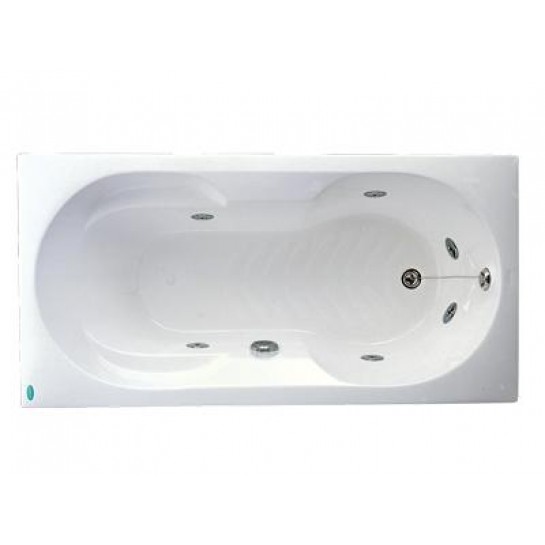 Bồn Tắm Massage Xây 1.7M CAESAR MT0370 Bồn Tắm