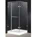 Vách phòng tắm kính Caesar SD4320AT-RI đặt góc cường lực