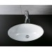 Chậu Rửa Lavabo Âm Bàn CAESAR L5113 Oval Chậu Rửa Lavabo