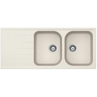Bồn Rửa Chén Hafele HS18-GED2R80 570.35.460 Đá Màu Kem