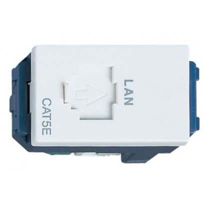 Ổ Cắm Data CAT5 Panasonic WEV2488SW-CAT5 Dòng Wide 