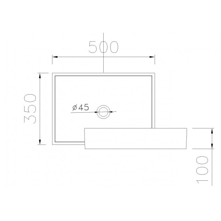 Chậu Rửa Lavabo Đặt Bàn CAESAR LF5254 Chậu Rửa Lavabo