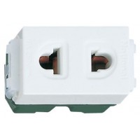 Ổ Cắm Đơn Panasonic WEV1091SW/ WEG10919 Dòng Wide Không Màn Che