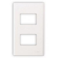 Mặt Công Tắc Panasonic WEV68020SW Dòng Wide 2 Thiết Bị