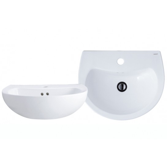 Chậu Rửa Lavabo Treo Tường CAESAR L2150 Chậu Rửa Lavabo