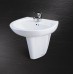 Chậu Rửa Lavabo Treo Tường CAESAR L2220 Chậu Rửa Lavabo