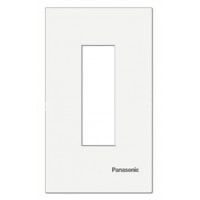 Mặt Công Tắc Panasonic WEV7001MW Dòng Wide Dùng Cho CB 1 Tép