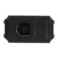 Ổ Cắm Điện Thoại Panasonic WEV2364B Dòng Gen-X 4 Cực