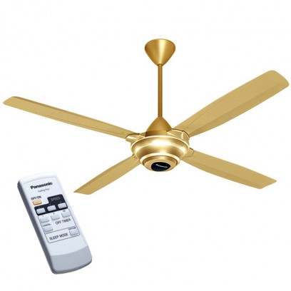 Quạt Panasonic F-56MZG-GOS Gắn Trần 4 Cánh Màu Vàng Ánh Kim