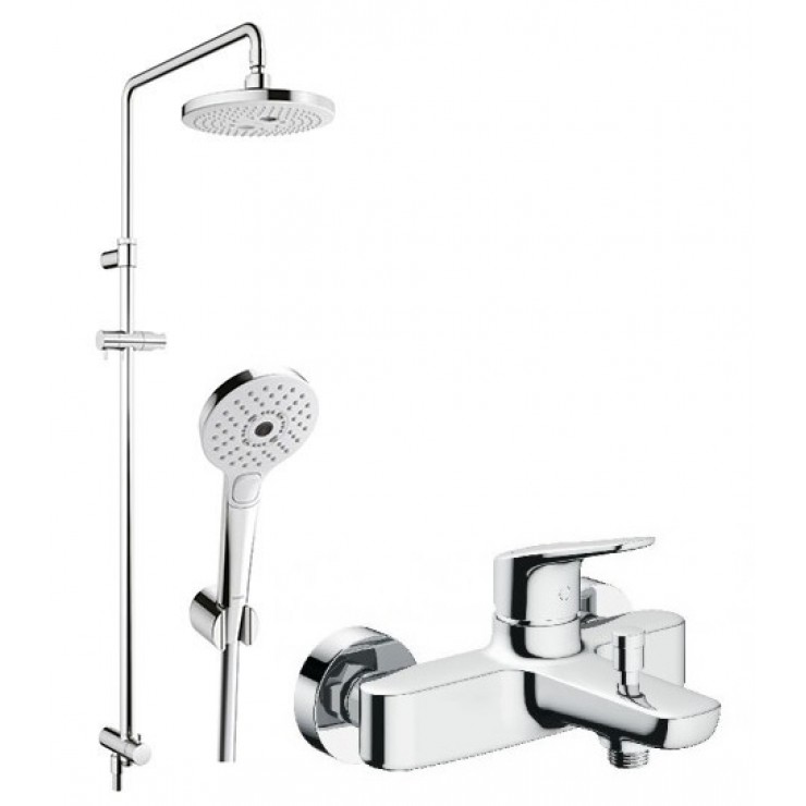 Bộ sen cây TOTO TBG03302VA/TBW01010A/TBW01002BA nóng lạnh tắm đứng - Tuấn Đức