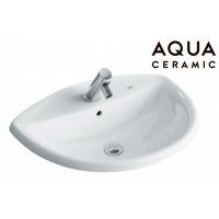 Chậu Rửa Lavabo Inax AL-2396V Âm Bàn AquaCeramic