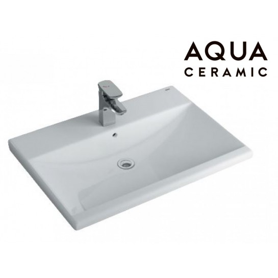 Chậu Rửa Lavabo Inax AL-2397V Dương Vành AquaCeramic