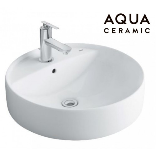 Chậu rửa mặt lavabo Inax AL-294V (AL294V) đặt bàn đá tròn 472mm