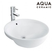 Chậu Rửa Mặt Lavabo Inax AL-333V (AL333V) Bán Âm AquaCeramic