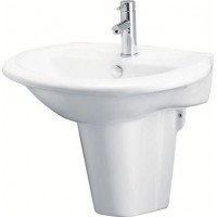 Chậu Rửa Lavabo Kèm Chân Ngắn L2360/P2439