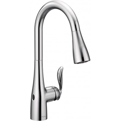 Vòi Rửa Chén Moen 7594EWC Cảm Ứng Rút Dây