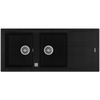 Bồn Rửa Chén Teka STONE 80 B-TG 2B 1D AUTO 115400011 Đá Màu Đen