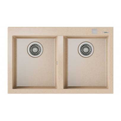 Chậu Đá Rửa Chén Teka ForSquare 2B 790 TG 115260016 2 Hộc 790x500 mm