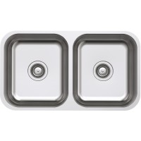 Chậu Bếp Hafele HS20-SSN2R90S 567.20.506 Hai Hộc Inox 304