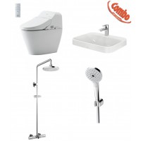 Combo5A TOTO Bộ C971/TCF9433A + LT5616C+ TBW01401AA + TBW01010A