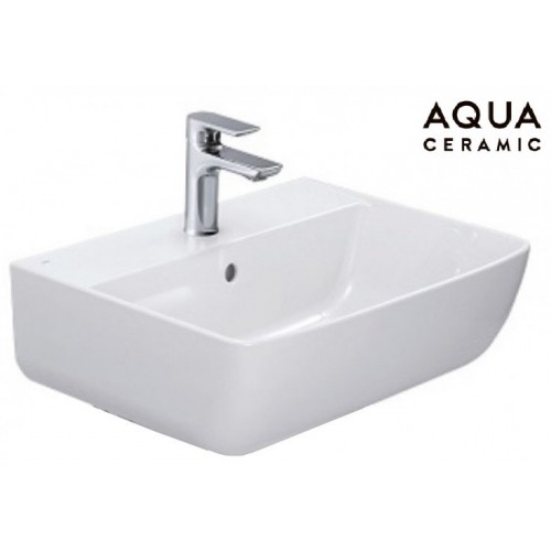 Lavabo Inax AL-312V (AL312V) Treo Tường 530x435 mm Aqua Ceramic