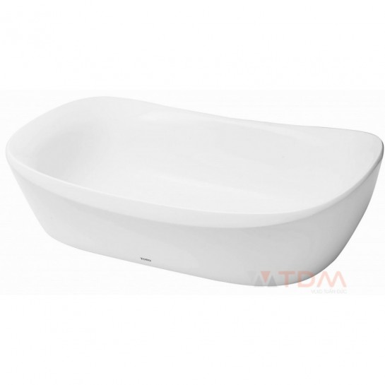 Chậu Rửa Lavabo TOTO PJS07WE#GW Đặt Bàn Trắng Bóng